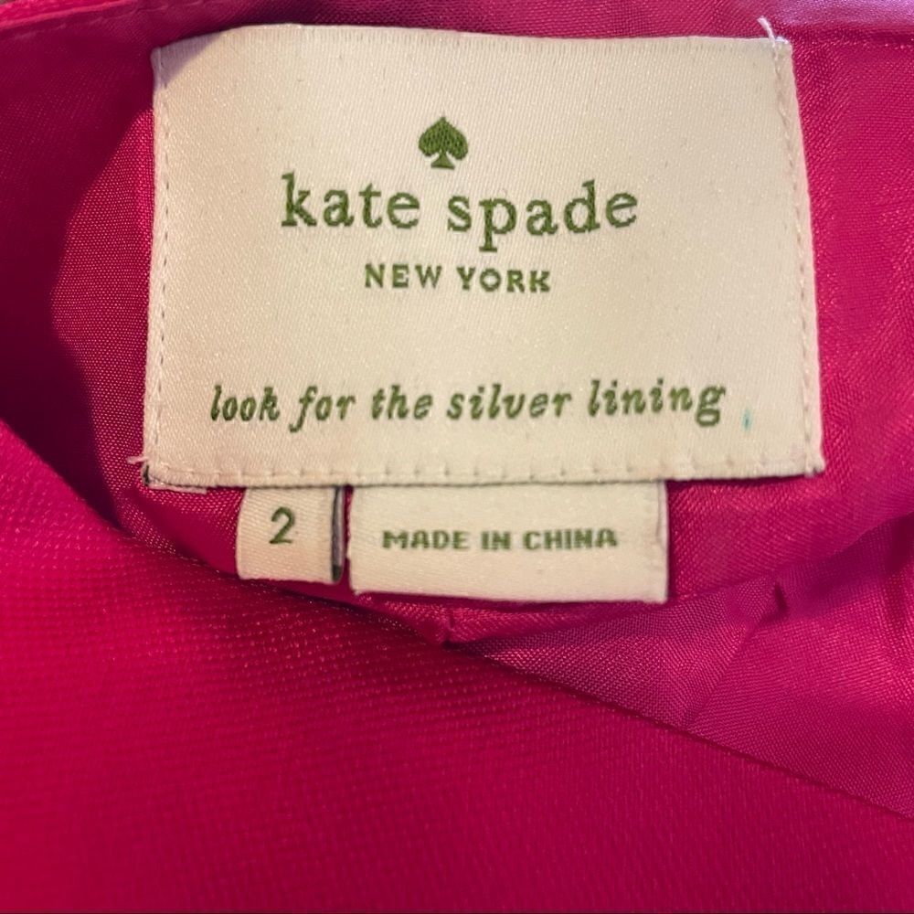 Kate Spade In Full Bloom Structured Mini Dress - Picture 5 of 5